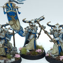 Warhammer Age of Sigmar: Lumineth Realm Lord Alarith Stoneguard - Well Painted (BH058)