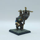 Warhammer Fantasy: Golgfag's Mercenary Ogre Regiment of Renown Metal Standard Bearer (AJ242)