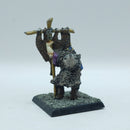 Warhammer Fantasy: Golgfag's Mercenary Ogre Regiment of Renown Metal Standard Bearer (AJ242)