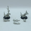 Warhammer Fantasy/The Old World: Skaven Metal x2 Warlock Engineers (AH208)