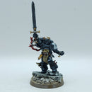 Warhammer 40k: Space Marines Black Templars Emperor's Champion - Well Painted (BJ191)