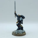Warhammer 40k: Space Marines Black Templars Emperor's Champion - Well Painted (BJ191)