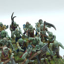 Warhammer Fantasy/The Old World: Vampire Counts Old Zombie Regiment OOP - Painted (AJ182)