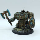 Warhammer 40k: Space Marines Space Wolves Venerable Dreadnought - Painted (BC176)