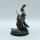 Warhammer 40k: Death Guard Chosen of Mortarion Plague Marine Champion - Painted (AK021)