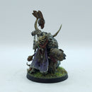 Warhammer 40k: Death Guard Chosen of Mortarion Plague Marine Champion - Painted (AK021)