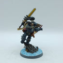 Warhammer 40k: Space Marine Space Wolves Ragnar Blackmane - Painted (BC191)