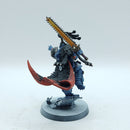 Warhammer 40k: Space Marine Space Wolves Ragnar Blackmane - Part Painted (AZ168)