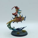 Warhammer Age of Sigmar: Disciples of Tzeentch Magister on Disc of Tzeentch - Painted (AD148)