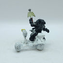 Warhammer 40k: Space Marines Metal Chaplain on Attack Bike (AW103)