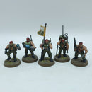Warhammer 40k: Astra Militarum Catachan Command Squad - Well Painted (AF042)