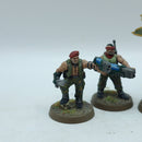 Warhammer 40k: Astra Militarum Catachan Command Squad - Well Painted (AF042)