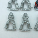 Warhammer 40k: Space Marines Metal Blood Angels Tactical Marines 1993 Job Lot (BI136)