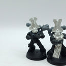 Warhammer 40k: Thousand Sons Old Metal Rubric Marines (AT141)