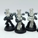 Warhammer 40k: Thousand Sons Old Metal Rubric Marines (AT141)