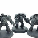 Warhammer 40k: Space Marine Terminators and Captain (AE162)