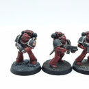 Warhammer Horus Heresy: Space Marines Word Bearers MKVI Tactical Marines - Well Painted (AD231)