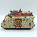Warhammer 40k: Adepta Sororitas Forge World Reinforced Armour Rhino Rare - Well Painted (BQ062)