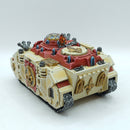 Warhammer 40k: Adepta Sororitas Forge World Reinforced Armour Rhino Rare - Well Painted (BQ062)
