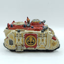 Warhammer 40k: Adepta Sororitas Forge World Reinforced Armour Rhino Rare - Well Painted (BQ062)