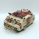 Warhammer 40k: Adepta Sororitas Forge World Reinforced Armour Rhino Rare - Well Painted (BQ081)