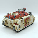 Warhammer 40k: Adepta Sororitas Forge World Reinforced Armour Rhino Rare - Well Painted (BQ081)