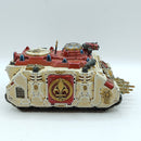 Warhammer 40k: Adepta Sororitas Forge World Reinforced Armour Rhino Rare - Well Painted (BQ081)
