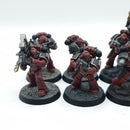 Warhammer Horus Heresy: Space Marines Word Bearers MKVI Tactical Marines - Well Painted (AN003)