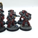Warhammer Horus Heresy: Space Marines Word Bearers MKVI Tactical Marines - Well Painted (AN003)