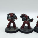 Warhammer Horus Heresy: Space Marines Word Bearers MKVI Tactical Marines - Well Painted (AN003)