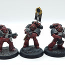 Warhammer Horus Heresy: Space Marines Word Bearers MKVI Tactical Marines - Well Painted (AN003)