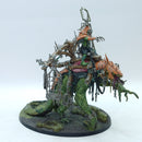 Warhammer Age of Sigmar: Orruk Warclans Swampboss on Skumdrekk - Painted (AU070)