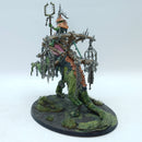 Warhammer Age of Sigmar: Orruk Warclans Swampboss on Skumdrekk - Painted (AU070)