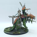 Warhammer Age of Sigmar: Orruk Warclans Swampboss on Skumdrekk - Painted (AU070)