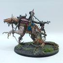Warhammer Age of Sigmar: Orruk Warclans Snatchaboss on Sludgeraker - Painted (BQ026)