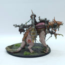 Warhammer Age of Sigmar: Orruk Warclans Snatchaboss on Sludgeraker - Painted (BQ026)