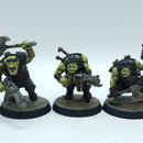 Warhammer 40k: Ork Boyz Armgeddon - Painted (BR052)
