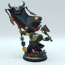 Warhammer 40k: Ork Bigboss and Banner Nob Armageddon - Painted (BR117)