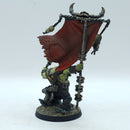 Warhammer 40k: Ork Bigboss and Banner Nob Armageddon - Painted (BR117)