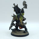 Warhammer 40k: Ork Warboss Armageddon- Painted (BR006)