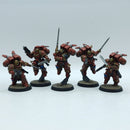 Warhammer 40k: Space Marine Blood Angels Vanguard Veterans - Painted (BR014)