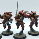 Warhammer 40k: Space Marine Blood Angels Vanguard Veterans - Painted (BR014)