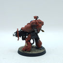 Warhammer 40k: Space Marine Blood Angels Eradicators with Heavy Bolters - Painted (BR022)