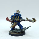 Warhammer 40k: Space Marine Blood Angels Librarian- Painted (BR017)