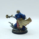 Warhammer 40k: Space Marine Blood Angels Librarian- Painted (BR017)