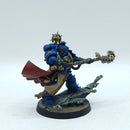 Warhammer 40k: Space Marine Blood Angels Librarian- Painted (BR017)