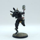 Warhammer 40k: Space Marine Blood Angels Chaplain with Jump pack - Painted (BR019)