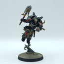 Warhammer 40k: Space Marine Blood Angels Chaplain with Jump pack - Painted (BR019)