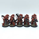 Warhammer 40k: Space Marine Blood Angels Intercessors - Painted (BR021)