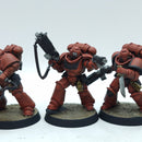 Warhammer 40k: Space Marine Blood Angels Intercessors - Painted (BR021)